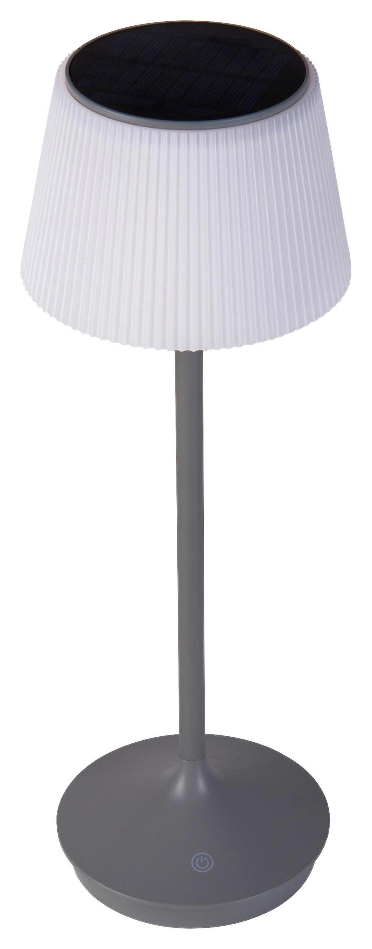 Näve Leuchten Tischleuchte 5310716 grau Metall Kunststoff B/H/T: ca. 13x38x13 cm Emmi - grau (13,00/38,00/13,00cm) - Näve Leuchten