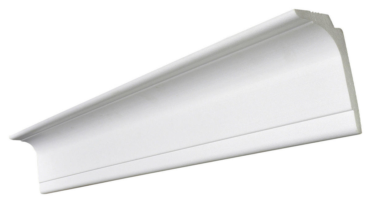 Zierprofil weiß L: ca. 200 cm Zierprofil_L100 - weiß (200,00cm)