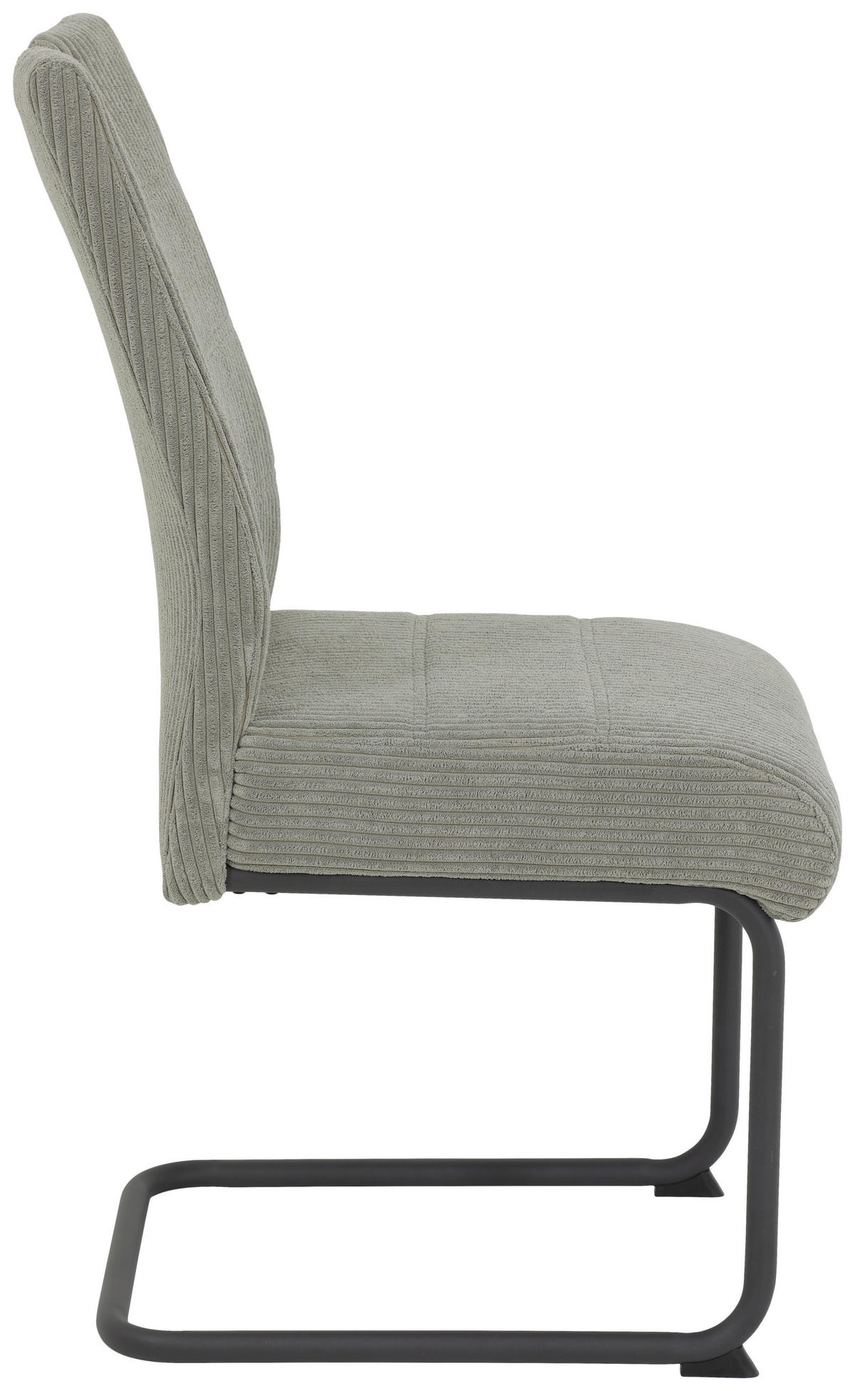 Schwingstuhl Merkur grau Microfaser B/H/T: ca. 47x99x63 cm Merkur - schwarz/grau (47,00/99,00/63,00cm)