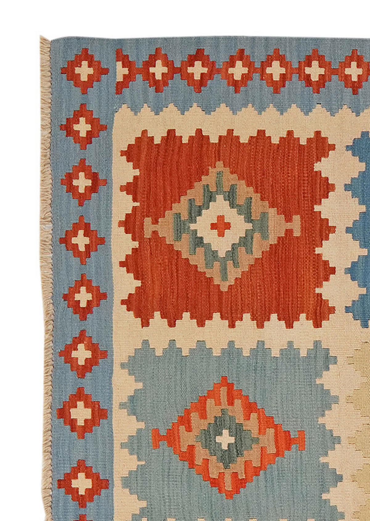PersaTepp Teppich Kelim Gashgai bunt B/L: ca. 131x182 cm Kelim Gashgai - bunt (131,00/182,00cm) - PersaTepp