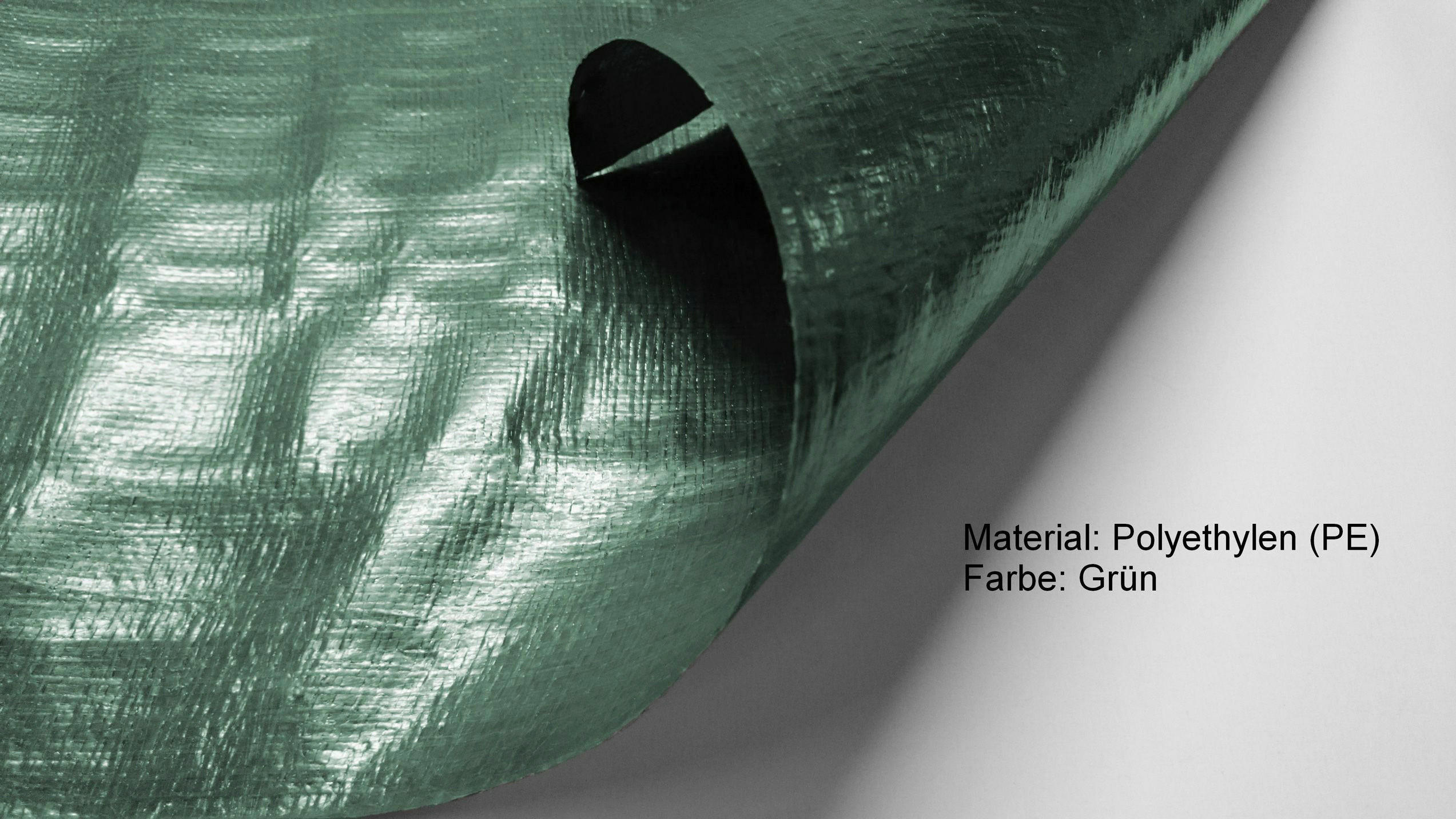 Thumbnail - Grasekamp Schutzhülle grün Kunststoff B/H/L: ca. 210x90x250 cm