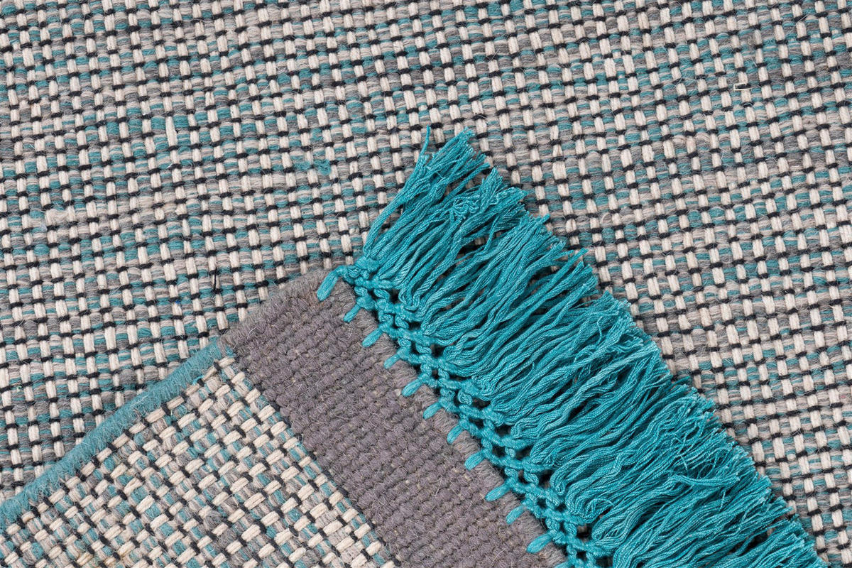 Arte Espina Kurzflorteppich Nomad 8064 blau B/L: ca. 170x240 cm Nomad 8064 - blau/grau (170,00/240,00cm) - Arte Espina