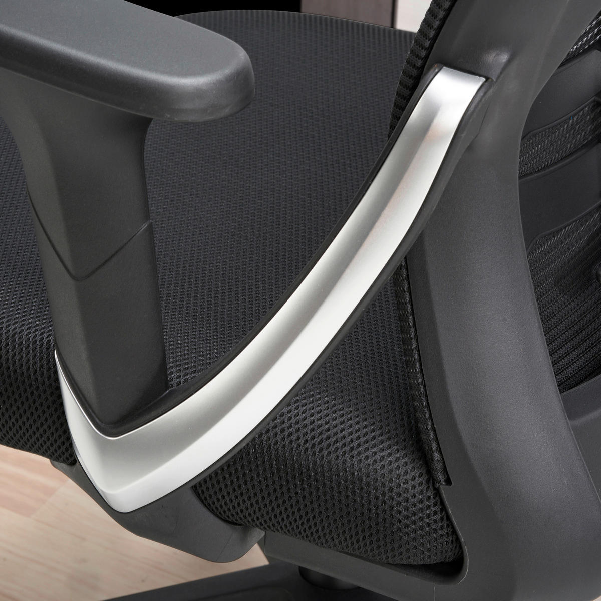 Drehstuhl schwarz Bürostuhl - schwarz (65,00/123,00/65,00cm) - Amstyle