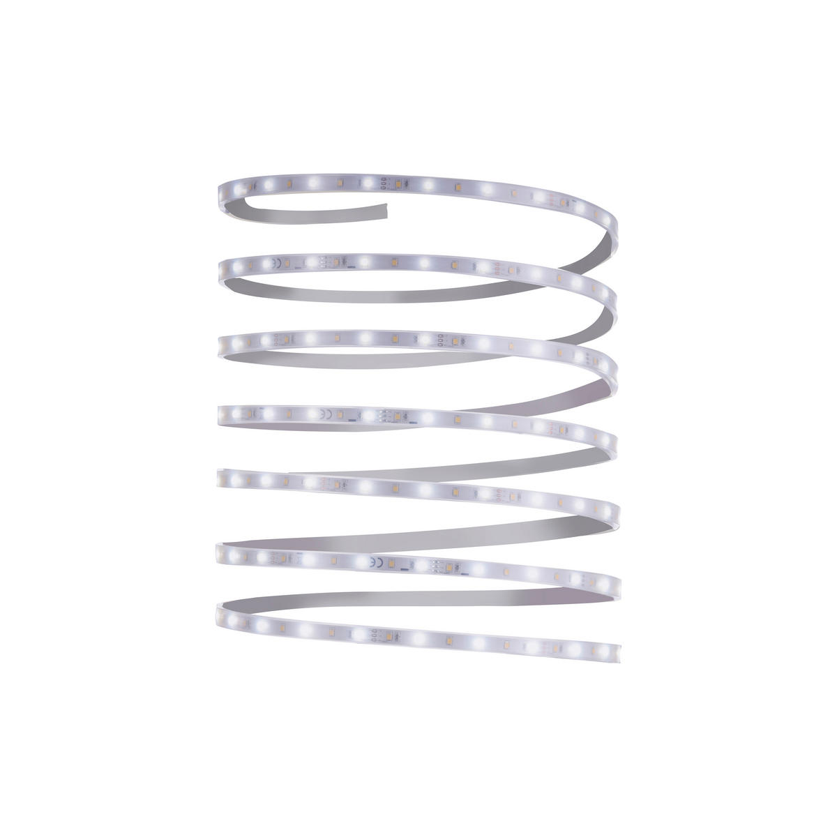 Just Light LED-Lichtstreifen TEANIA 81207-00 transparent Metall Kunststoff B/H/T: ca. 1,5x0,5x500 cm 1 Brennstellen TEANIA - transparent (1,50/0,50/500,00cm) - Just Light