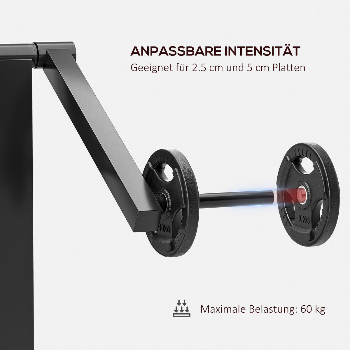 SPORTNOW Beinstrecker schwarz Kunstleder B/H/L: ca. 95x80x105 cm Beinstrecker - schwarz (105,00/95,00/80,00cm) - SPORTNOW