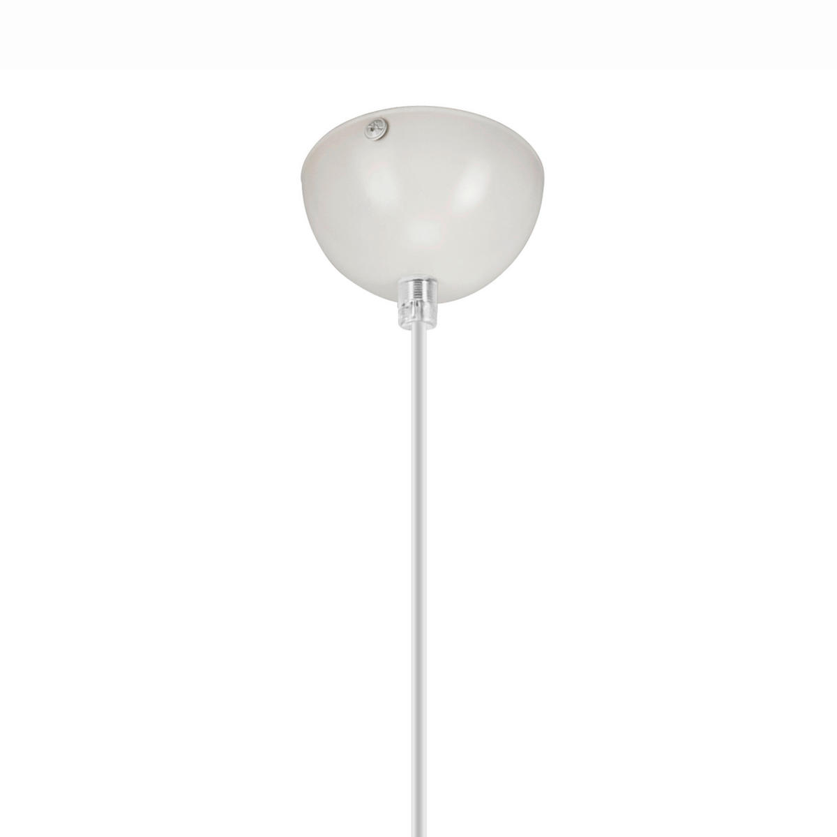 Lamkur Pendelleuchte BALERINA 29634 weiß Stahl H/L: ca. 90x38 cm E27 1 Brennstellen Balerina - weiß (38,00cm) - Lamkur