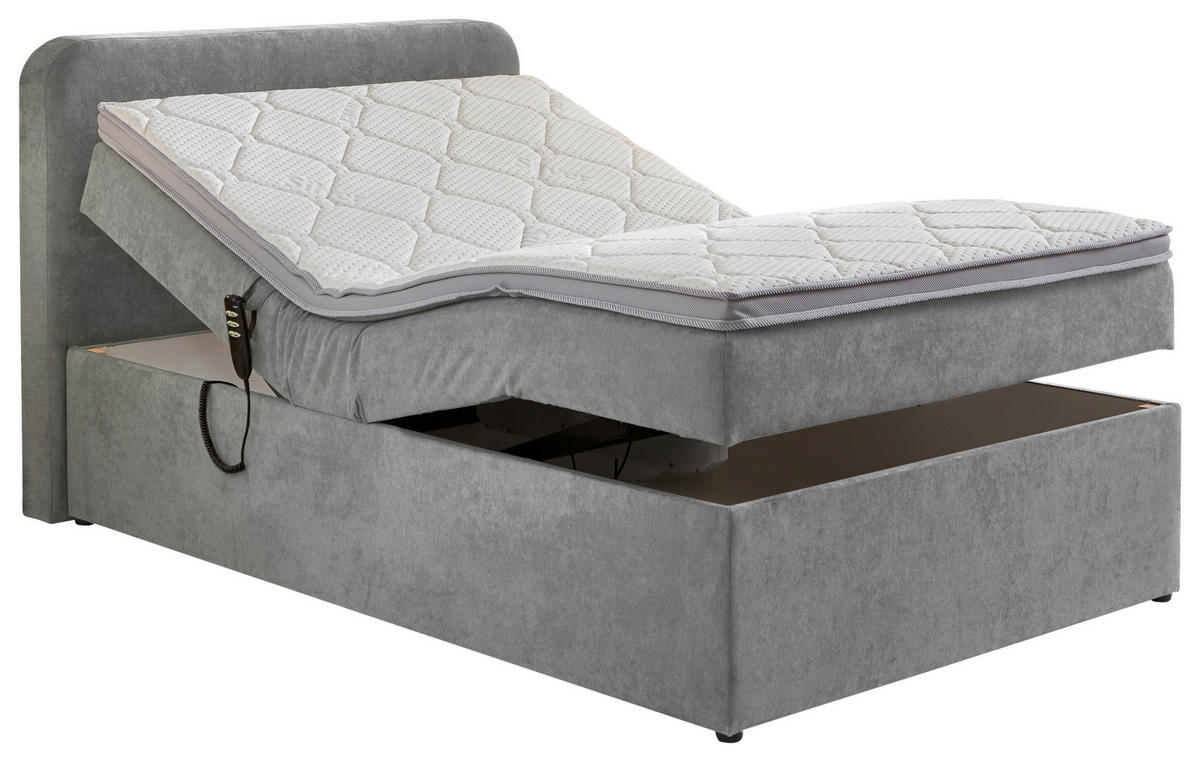 Boxbett Gabriola Silbergrau Gabriola - Silbergrau (130,00/104,00/213,00cm)