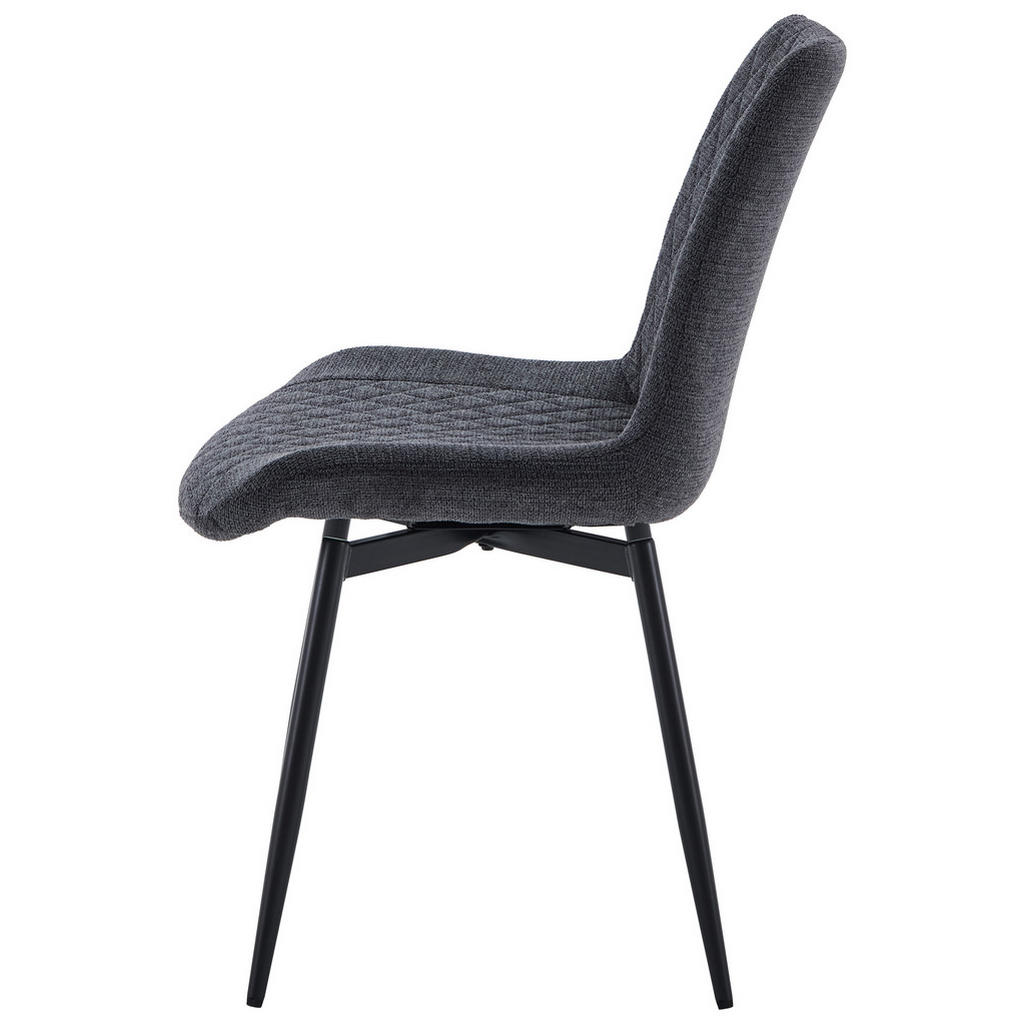 Thumbnail - Drehstuhl Amara anthrazit Webstoff