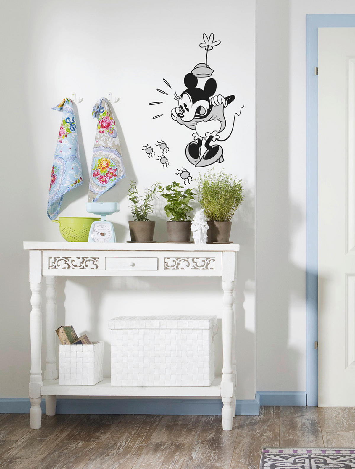 Komar Wandtattoo Minnie Scream  Minnie Scream B/L: ca. 50x70 cm Minnie Scream - (50,00/70,00cm) - Komar