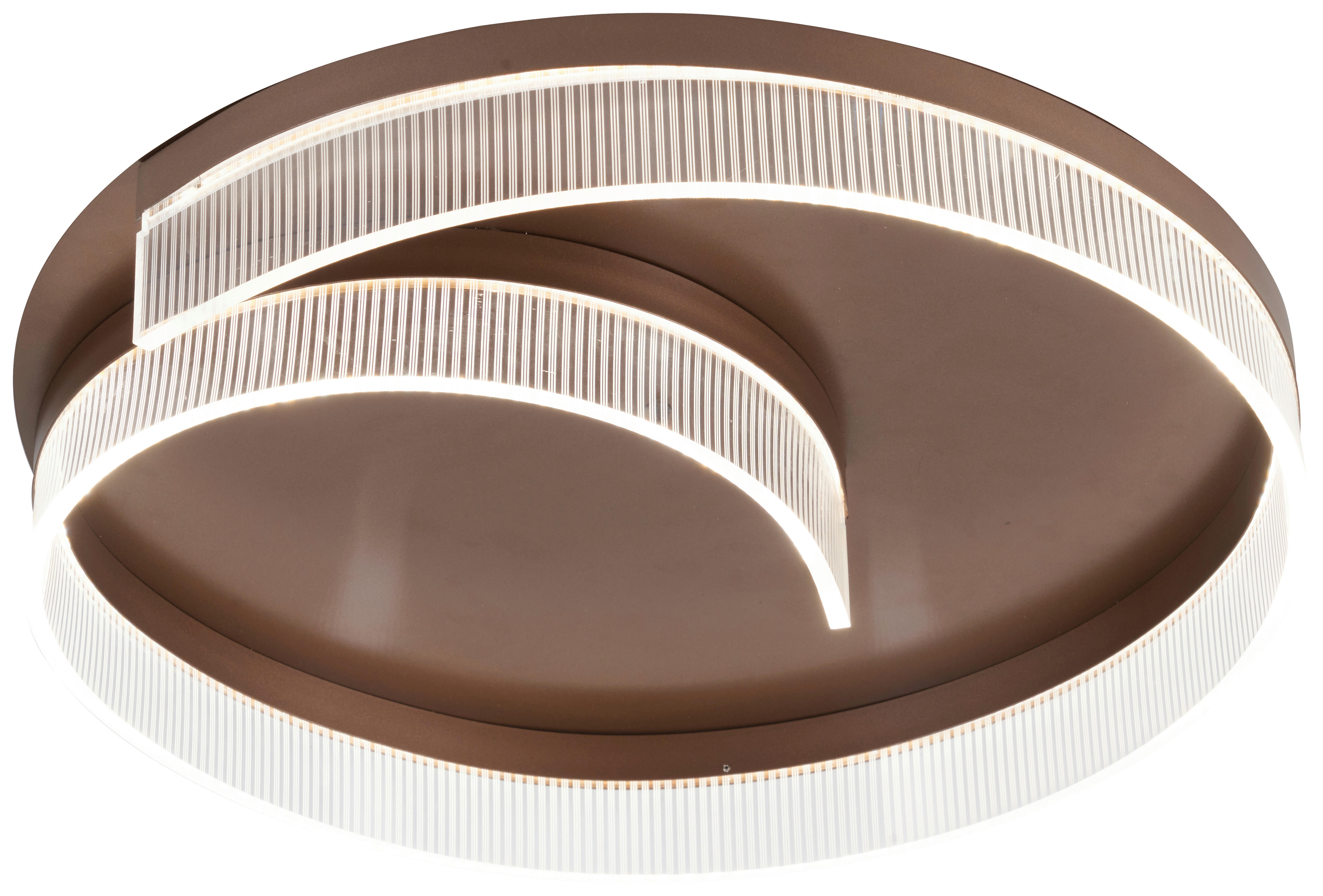 POCOline LED-Deckenleuchte Cappuccino Metall H/D: ca. 10x50 cm LED-Deckenleuchte_Alena - Cappuccino (50,00/10,00cm) - POCOline