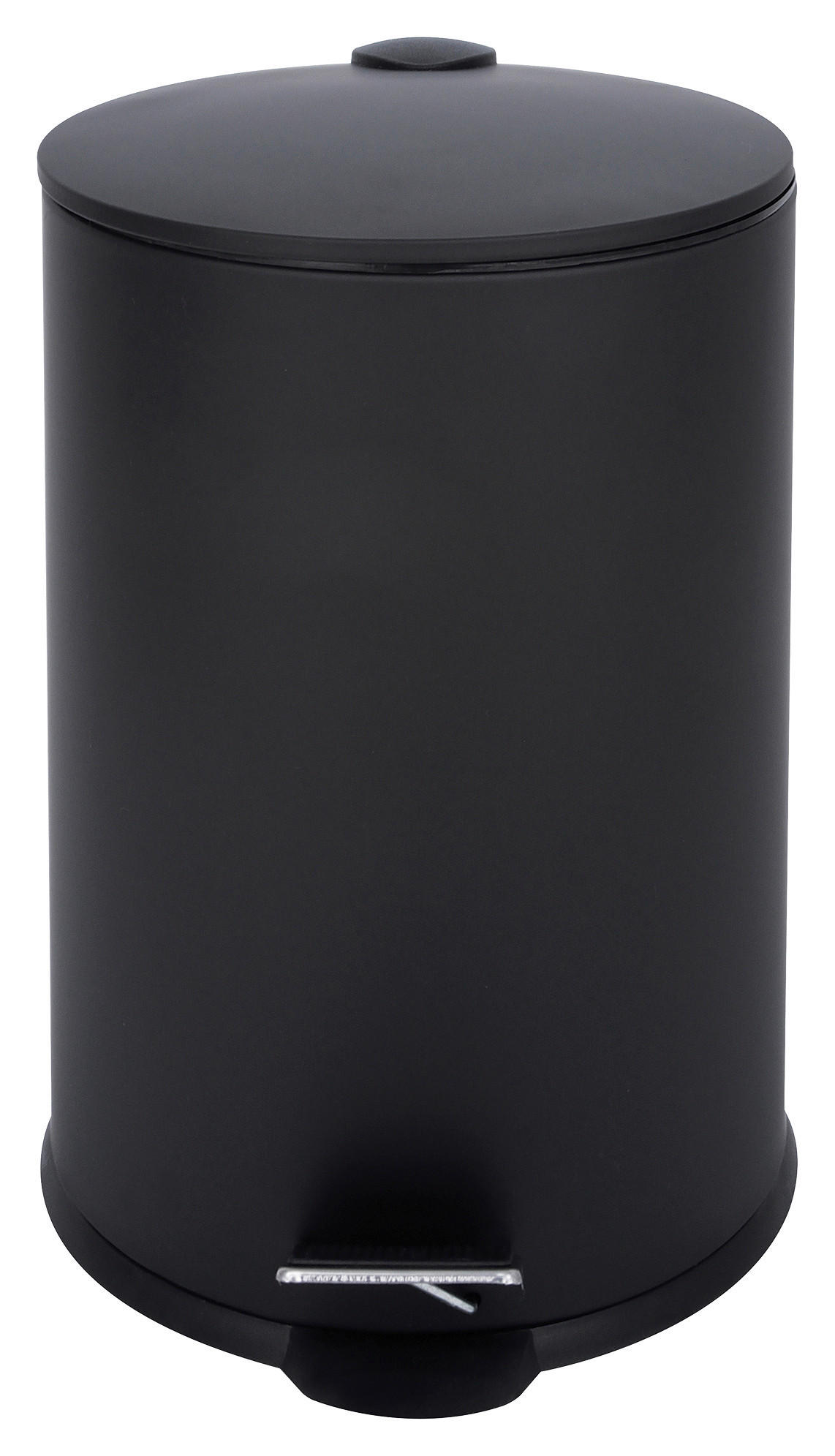 POCOline Treteimer mattschwarz Edelstahl Treteimer 20l - mattschwarz - POCOline