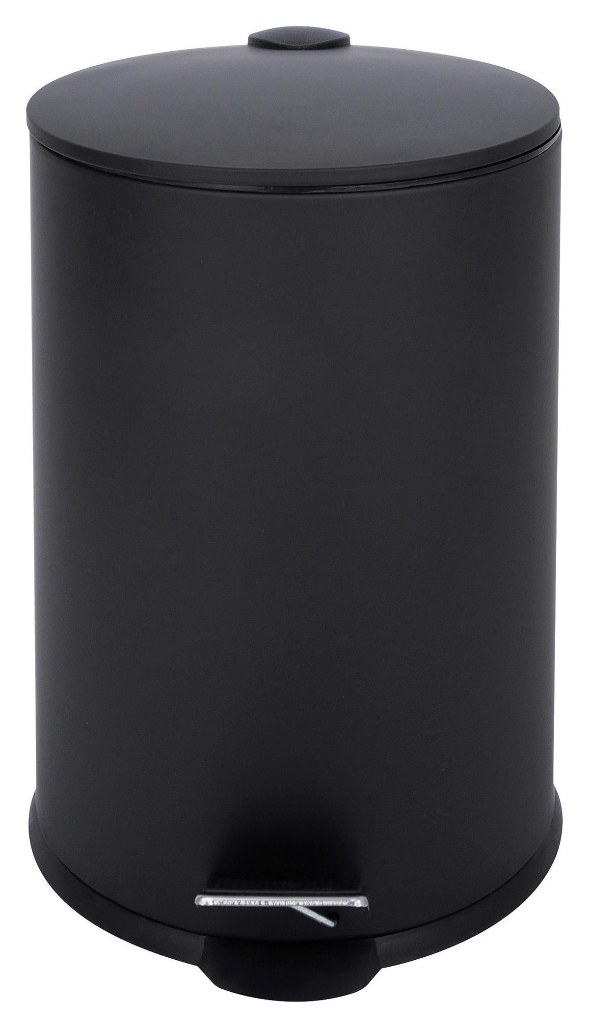 POCOline Treteimer mattschwarz Edelstahl Treteimer 20l - mattschwarz - POCOline