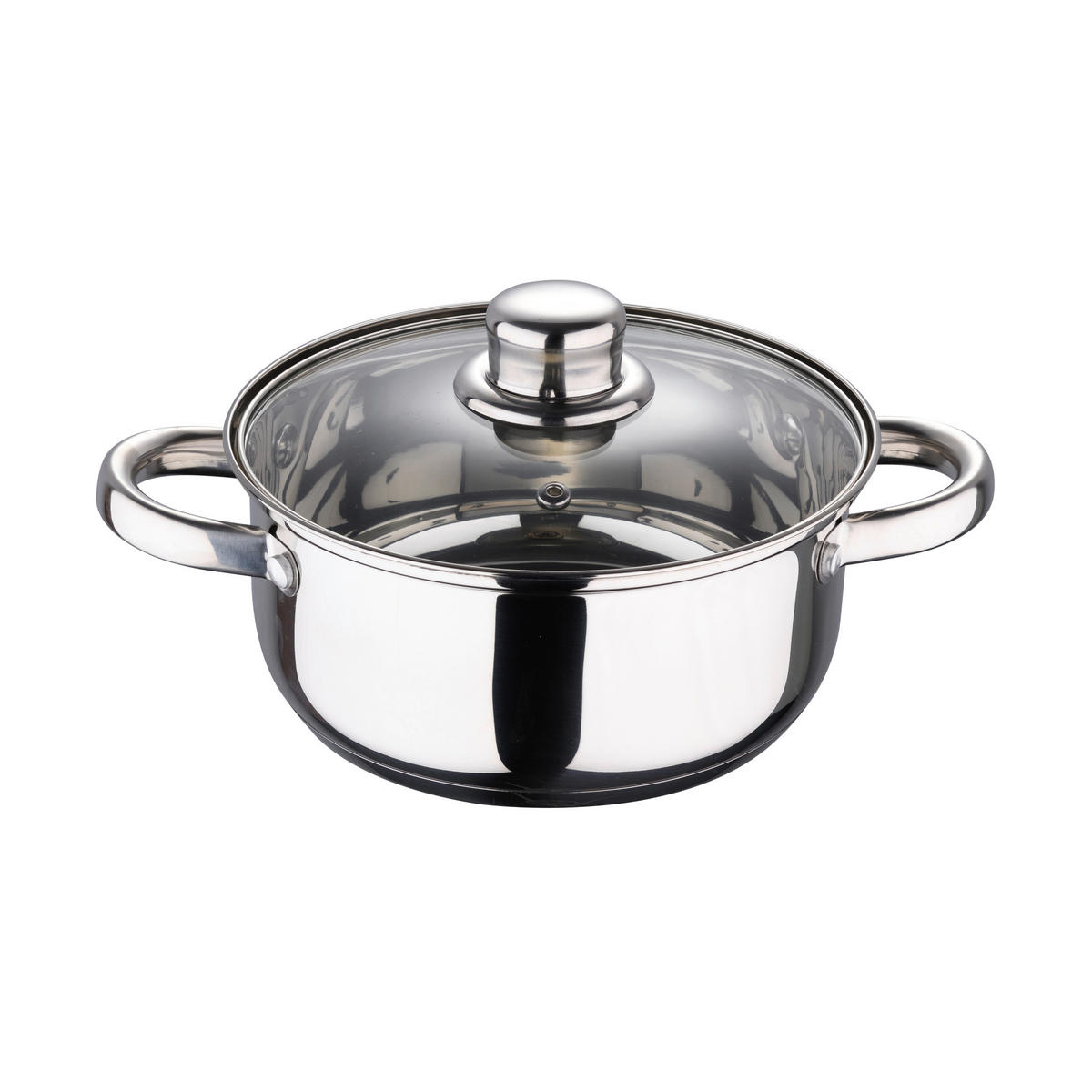 SAN IGNACIO Kochgeschirrset CASSEL silber Edelstahl 12 tlg. CASSEL - silber (47,50/28,00/19,00cm) - SAN IGNACIO
