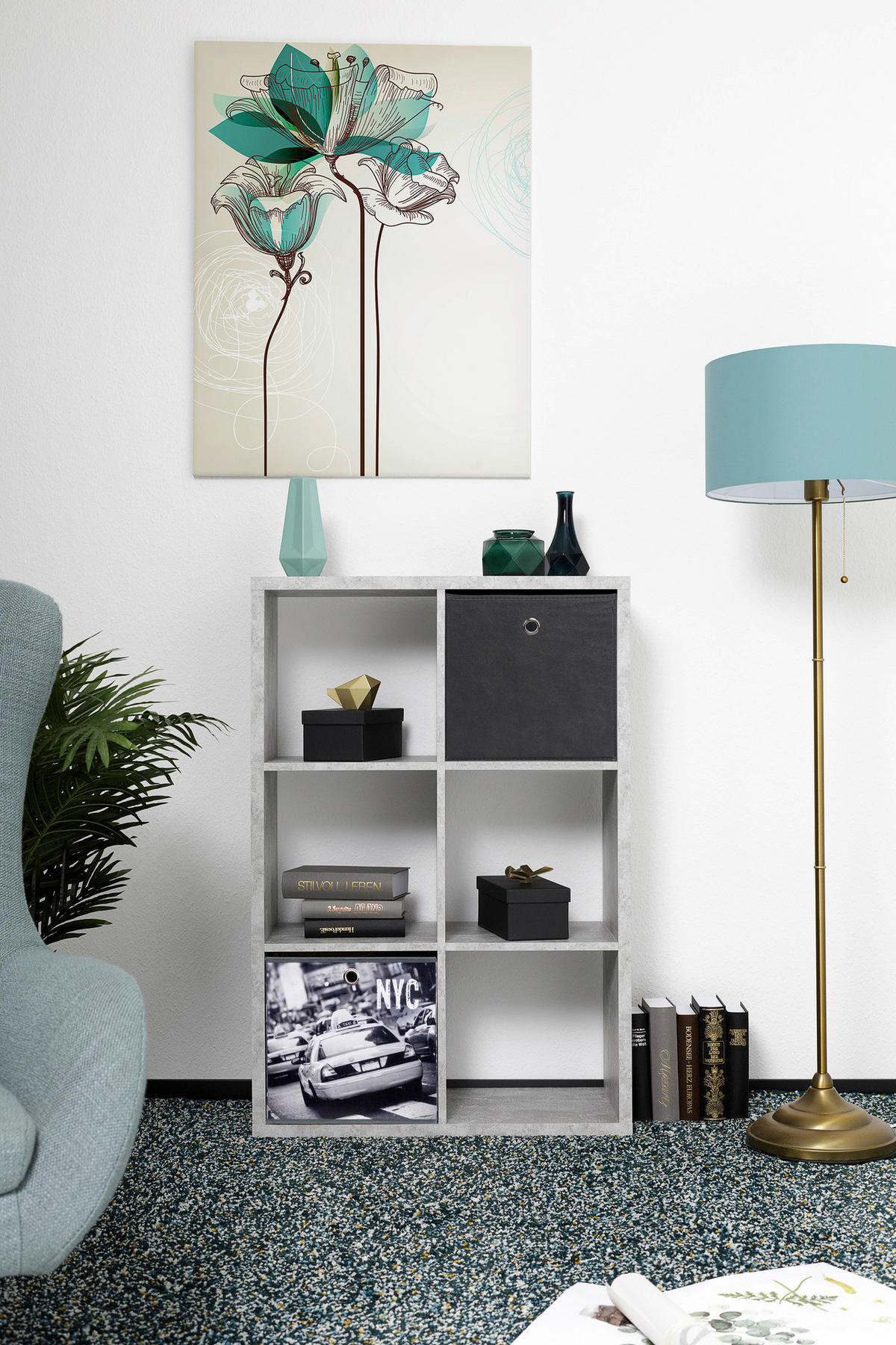 Raumteiler Max B/H/T: ca. 73x107x33 cm Max - (73,00/107,00/33,00cm)