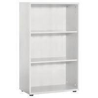 Regal Serie 200 perlweiß B/H/T: ca. 65,1x110,9x34,5 cm Serie 200 - perlweiß (65,10/110,90/34,50cm) - Möbelpartner