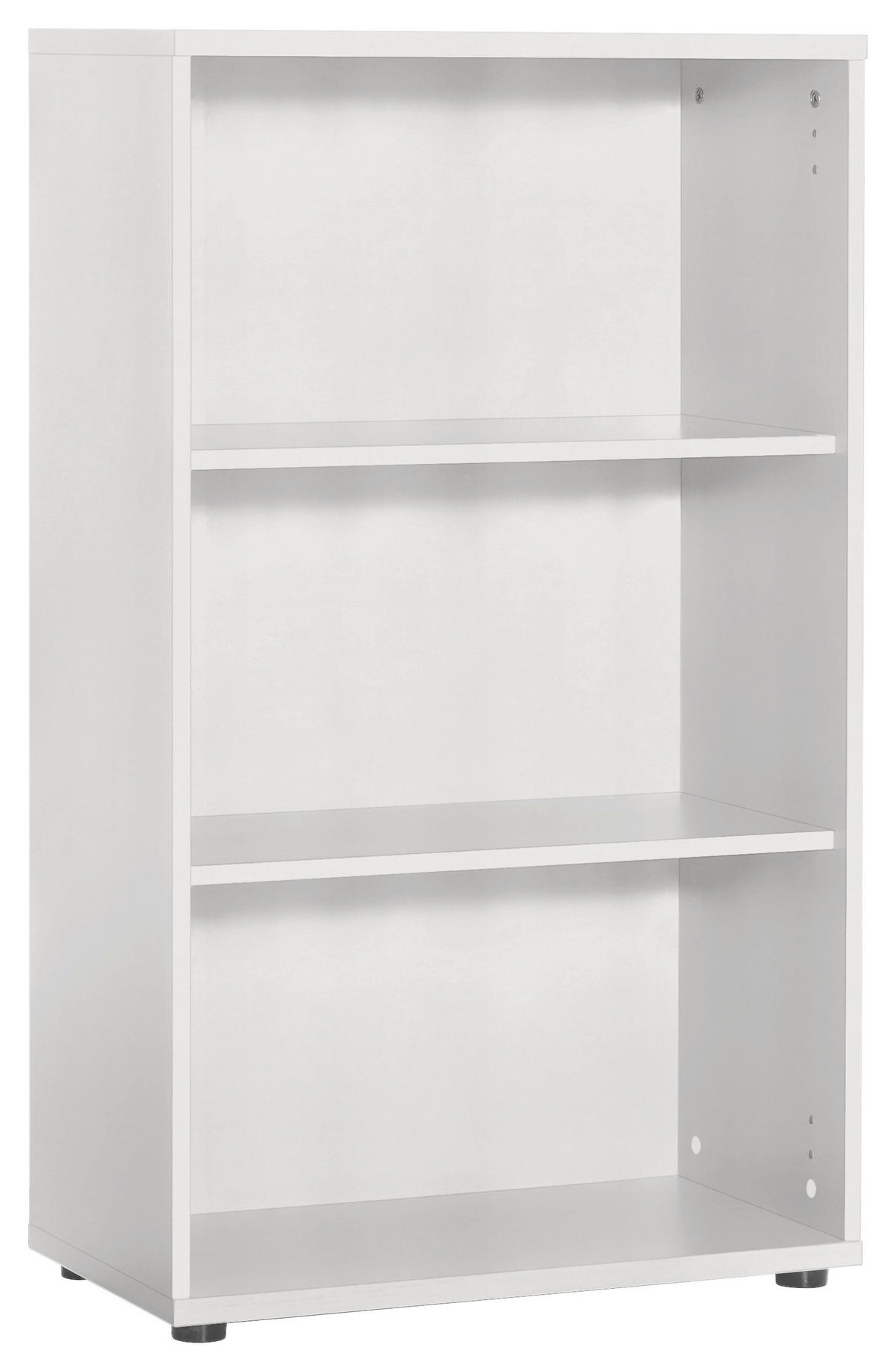 Regal Serie 200 perlweiß B/H/T: ca. 65,1x110,9x34,5 cm Serie 200 - perlweiß (65,10/110,90/34,50cm) - Möbelpartner
