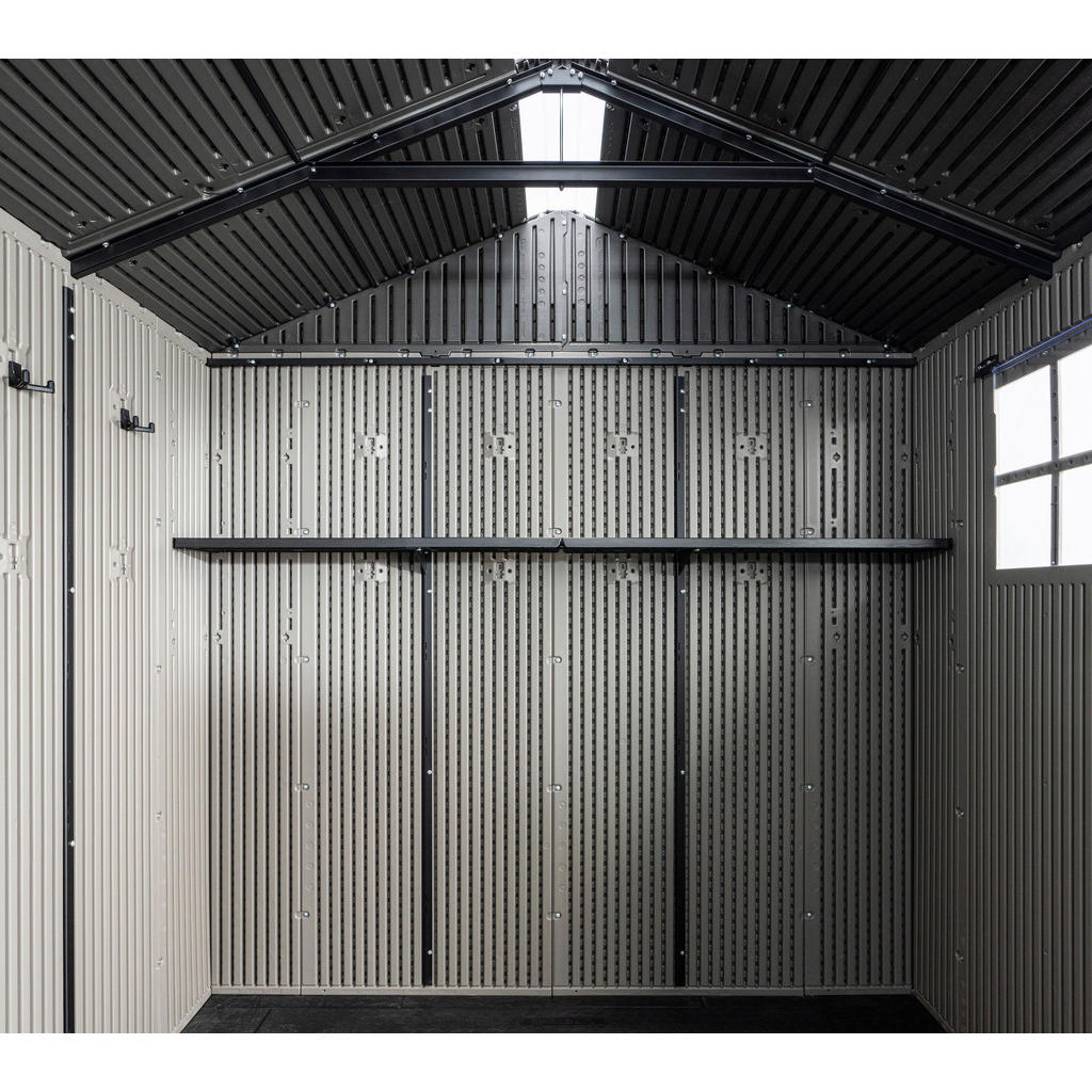 Thumbnail - Lifetime Gerätehaus Kentucky grau B/H/L: ca. 427x265x206 cm