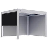 Paragon Outdoor Seitenteil für Pergola Grand Tuscan grau Kunststoff B/H: ca. 279x237 cm Grand Tuscan - grau (279,00/237,00cm) - Paragon Outdoor