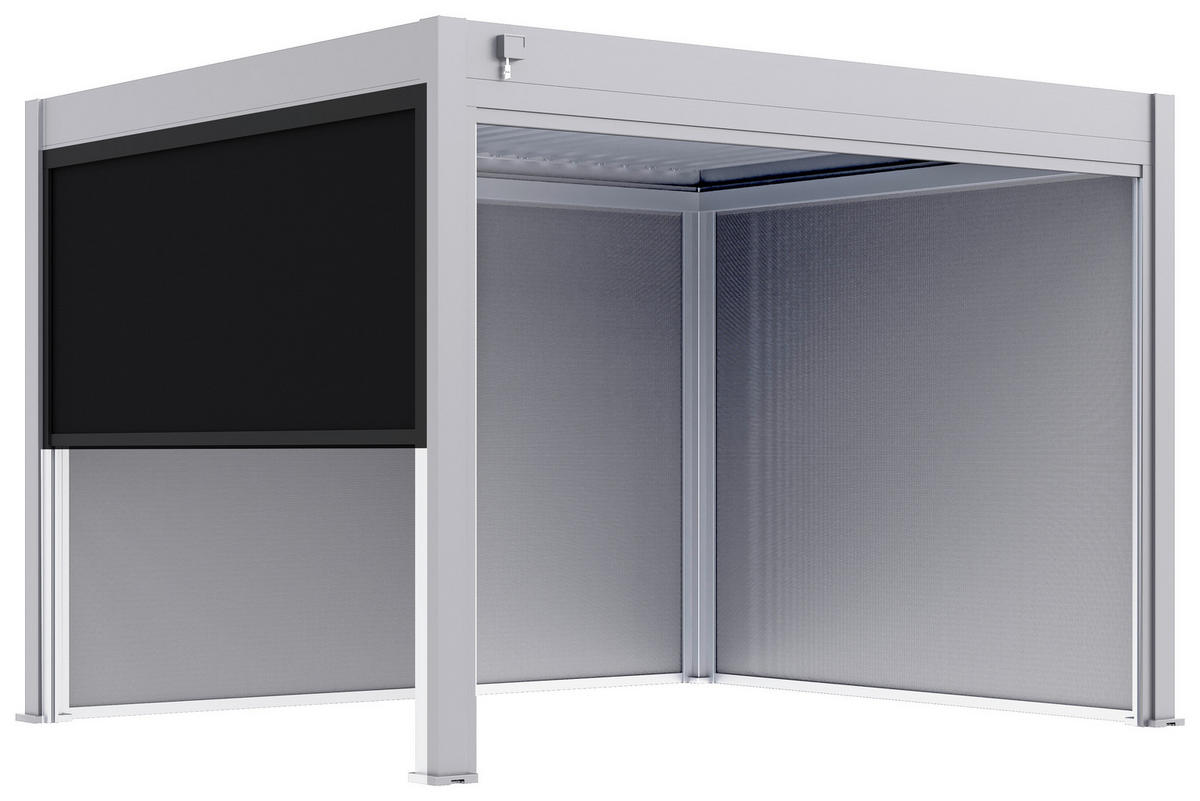 Paragon Outdoor Seitenteil für Pergola Grand Tuscan grau Kunststoff B/H: ca. 279x237 cm Grand Tuscan - grau (279,00/237,00cm) - Paragon Outdoor