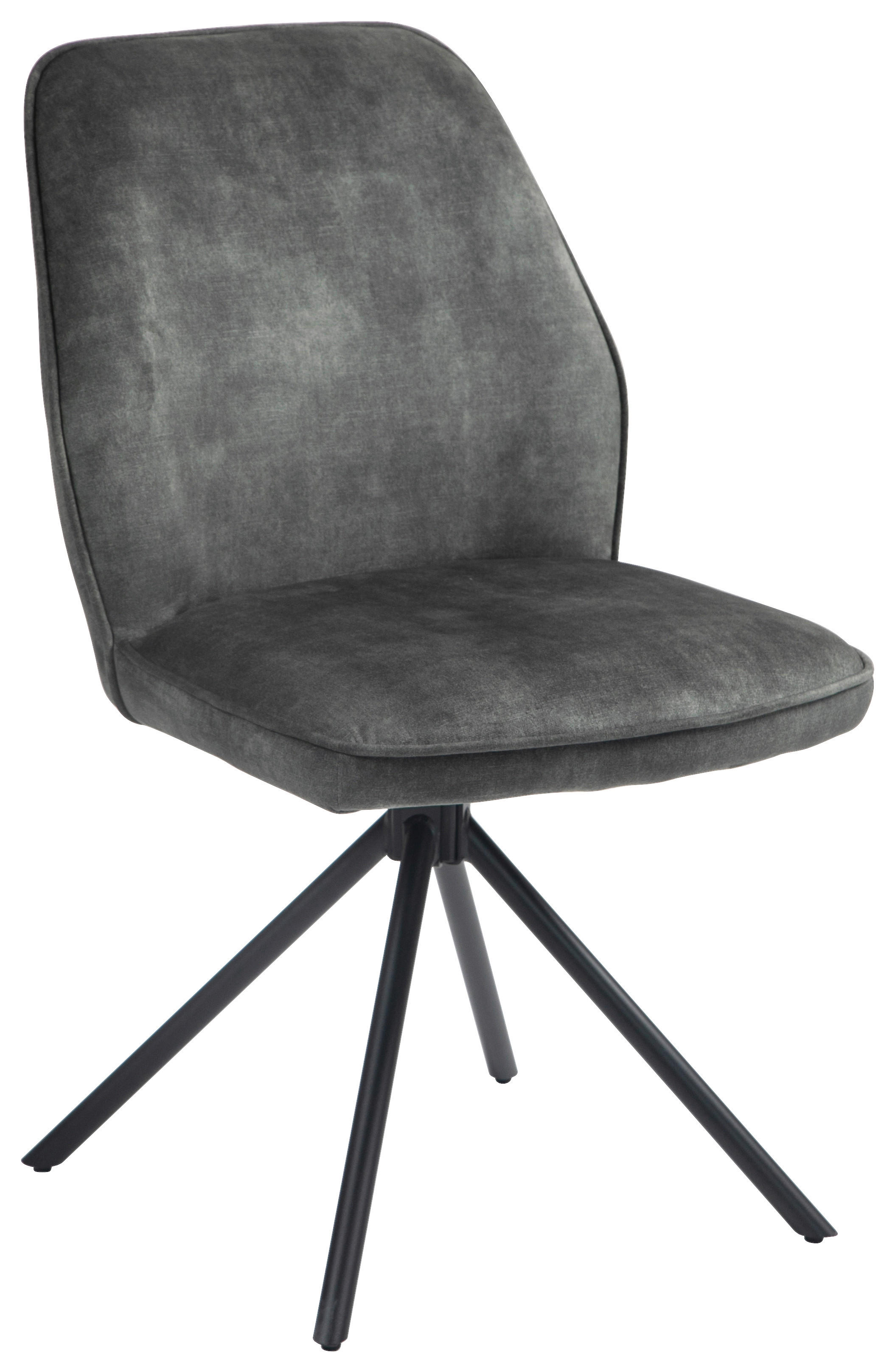 Stuhl Mailand moosgrün Microfaser B/H/T: ca. 53x89x64 cm Mailand - moosgrün (53,00/89,00/64,00cm)