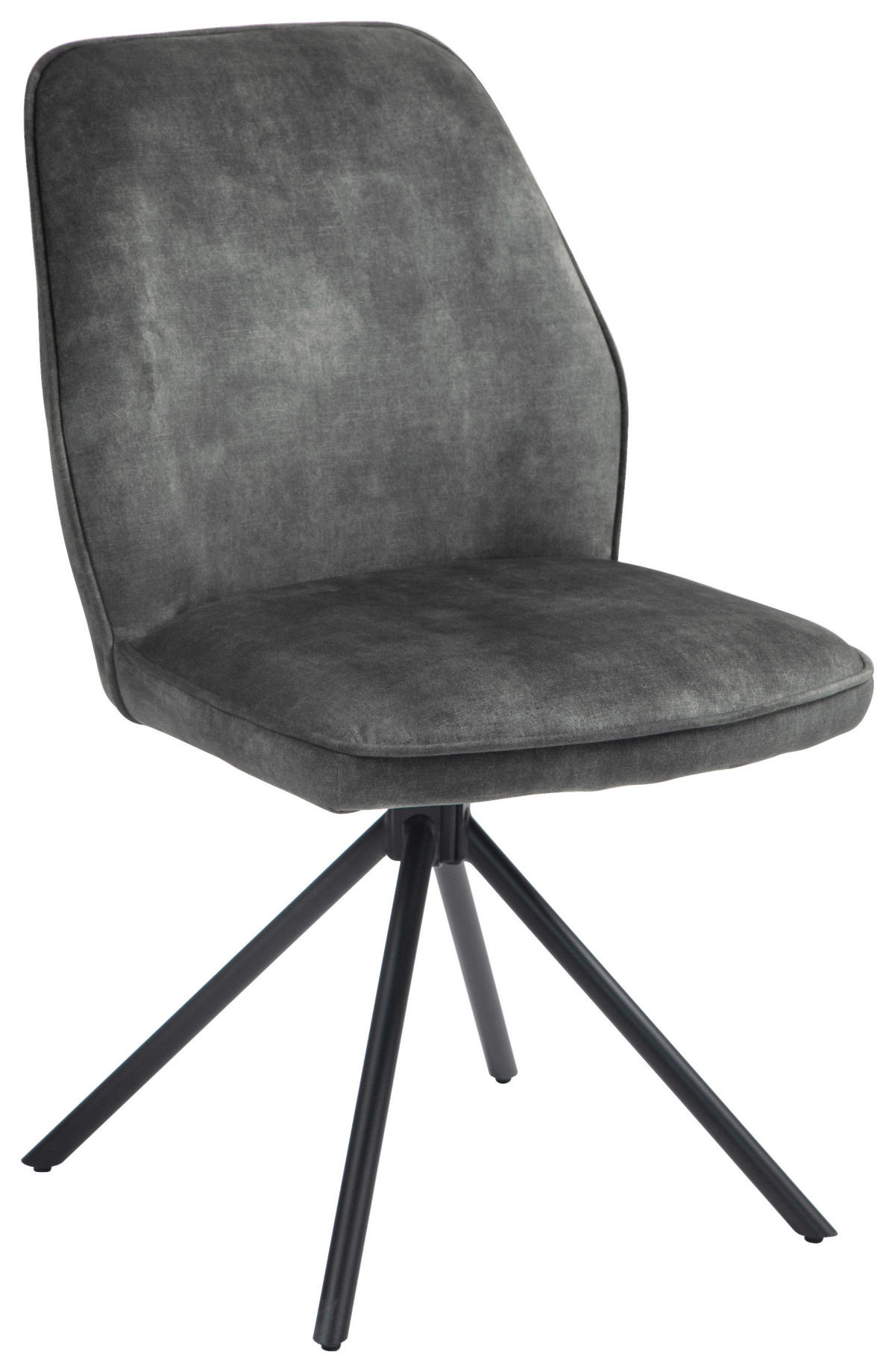 Stuhl Mailand moosgrün Microfaser B/H/T: ca. 53x89x64 cm Mailand - moosgrün (53,00/89,00/64,00cm)