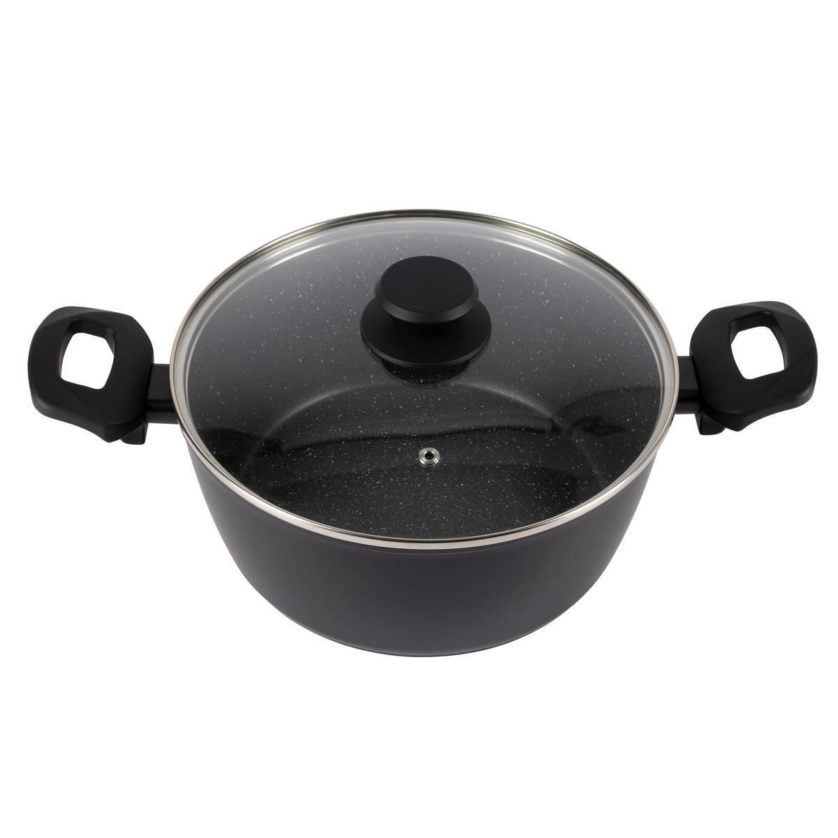 SAN IGNACIO Kochgeschirrset Tormes schwarz Aluminium Tormes - schwarz - SAN IGNACIO