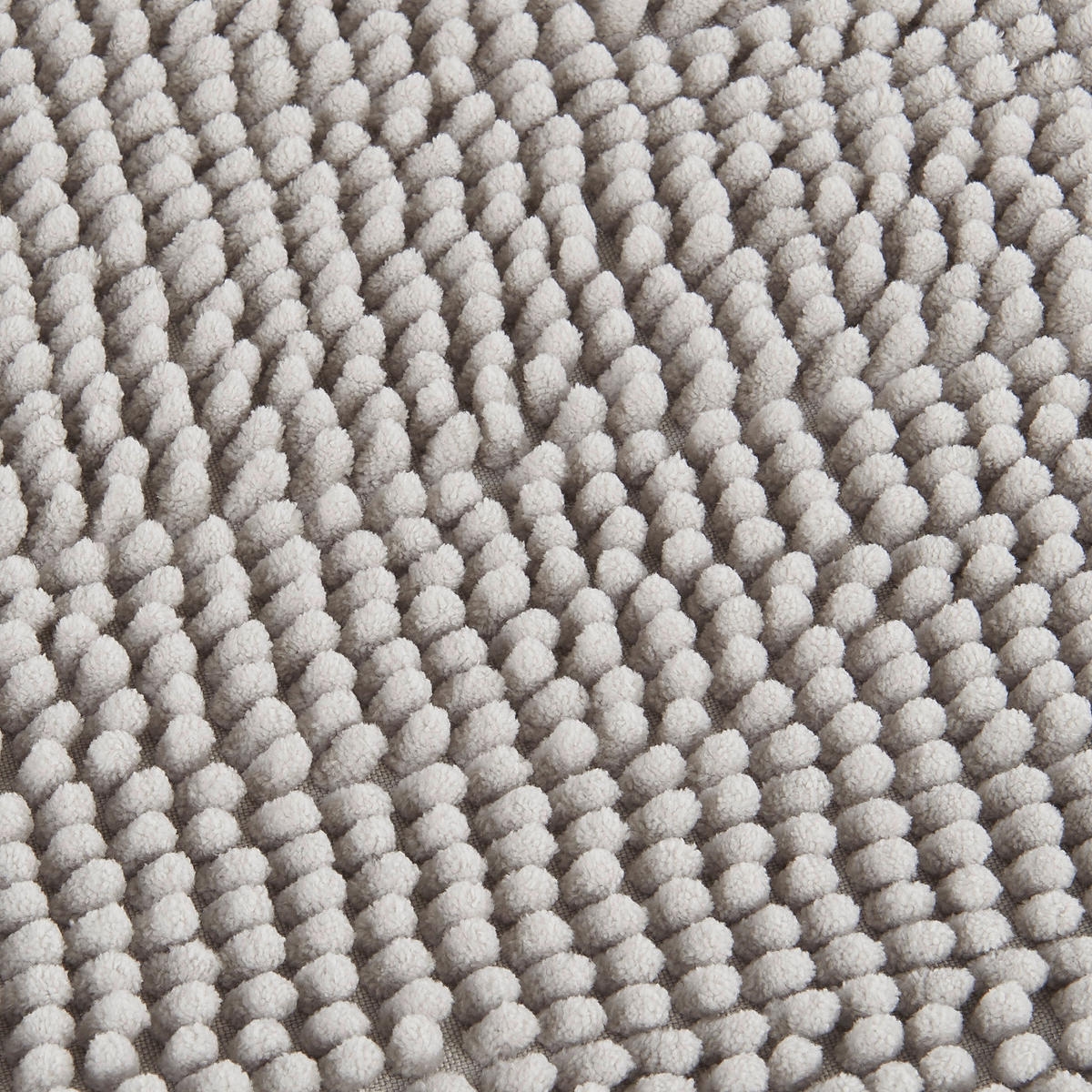 Badematte Badematte_Chenille 44x67cm silber - silber (44,00/67,00cm)