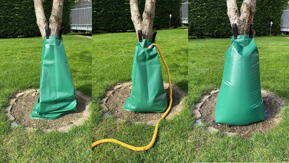 Grasekamp Bewässerungsbeutel grün Bewässerungsbeutel - grün (92,00/45,00/89,00cm) - Grasekamp