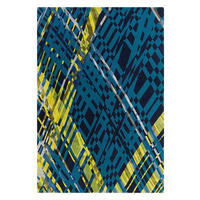 Arte Espina Kurzflorteppich Diamond 8050 blau B/L: ca. 120x180 cm Diamond 8050 - blau/mehrfarbig (120,00/180,00cm) - Arte Espina