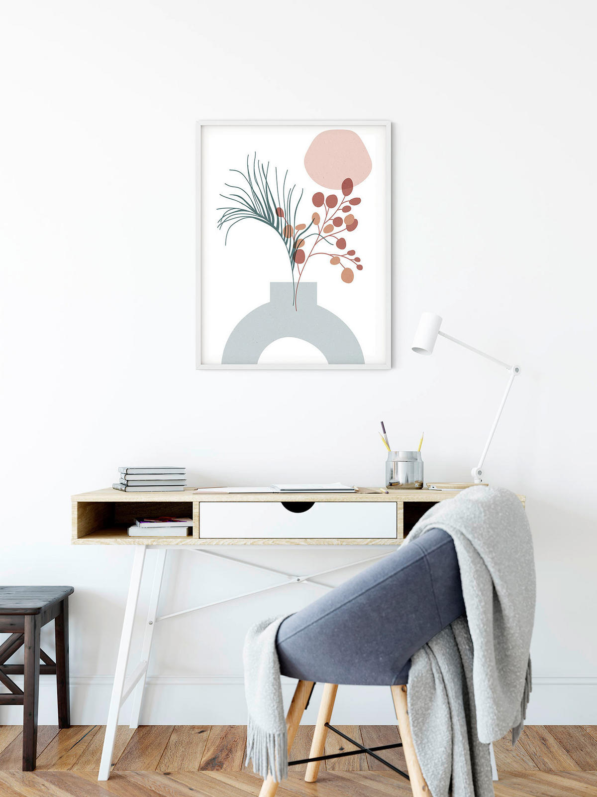 Komar Poster Bohemian Vase Blumen B/L: ca. 40x50 cm Bohemian Vase - (40,00/50,00cm) - Komar
