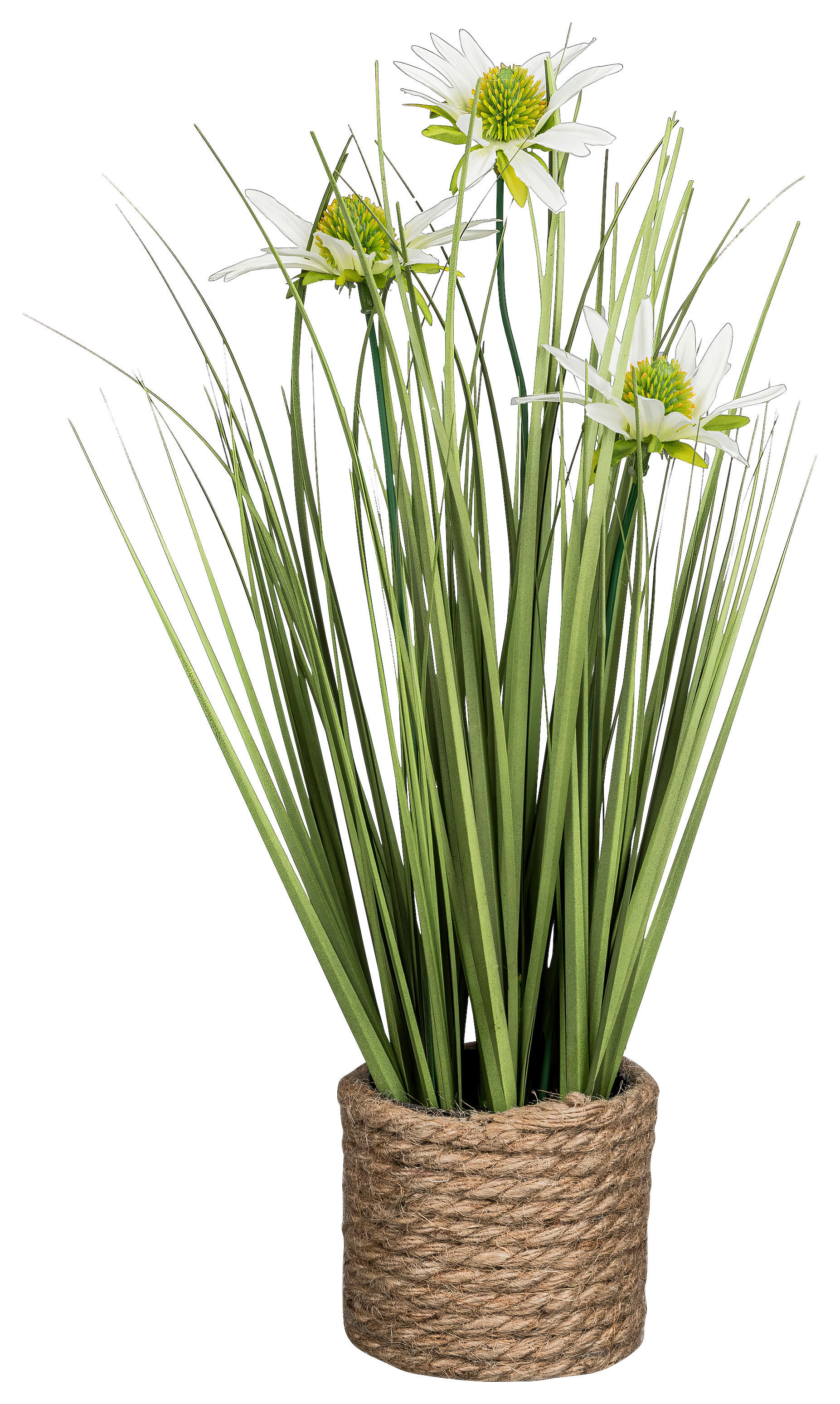 Kunstpflanze grün Kunststoff Rudbeckiengras - grün