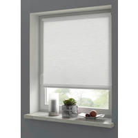 Boviva Klebe-/Klemmrollo Lino cremeweiß B/L: ca. 45x150 cm Lino - cremeweiß (45,00/150,00cm) - Boviva