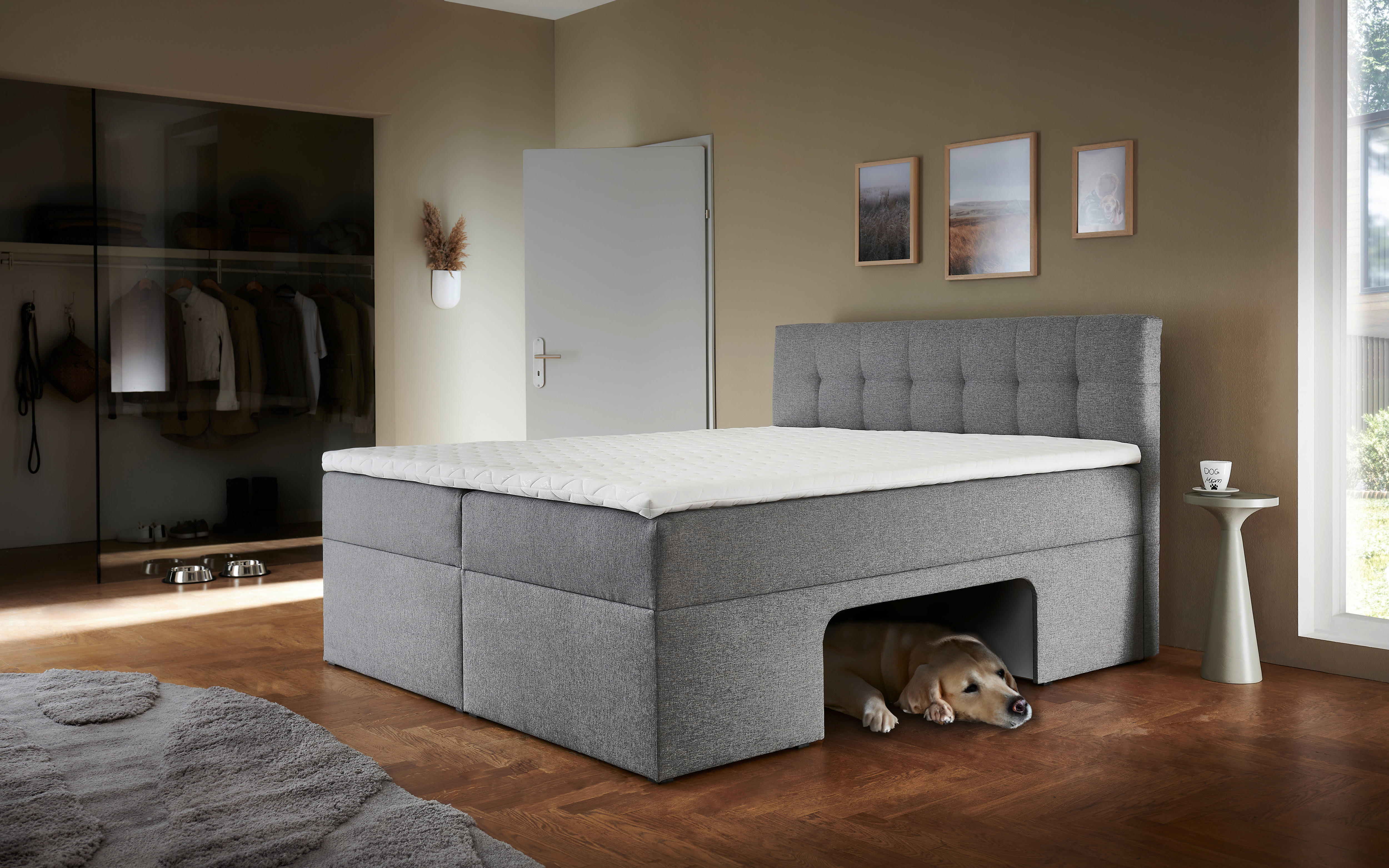 Thumbnail - Boxbett Petty II hellgrau