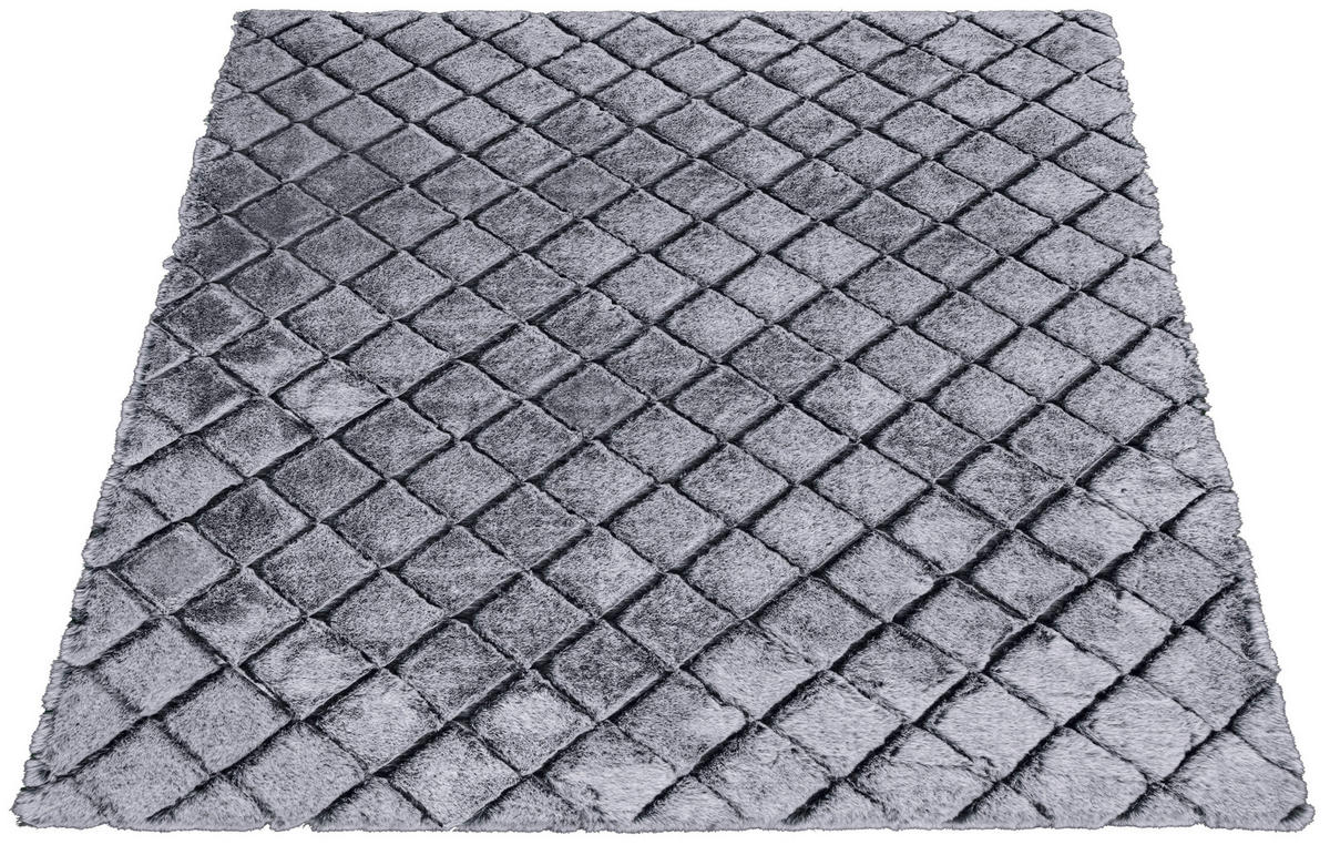 Teppich Vichy grau B/L: ca. 80x150 cm Vichy - grau (80,00/150,00cm)