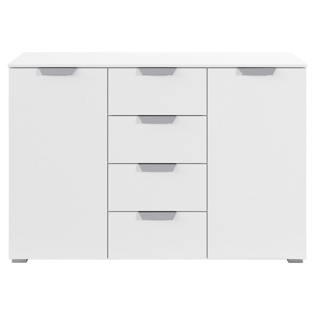 Thumbnail - Kombikommode Aditio Alpinweiß B/H/T: ca. 120x81x43 cm