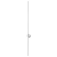 Lamkur LED-Wandleuchte weiß PVC Holz B/H/L: ca. 7x120x7 cm LANA - weiß (7,00/7,00/120,00cm) - Lamkur