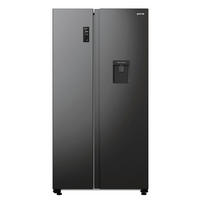 Gorenje Side-by-Side NRR 9185 EABXLWD Blacksteel B/H/T: ca. 92x179x67 cm Side-by-Side NRR9185EABXLWD - Blacksteel (92,00/179,00/67,00cm) - Gorenje