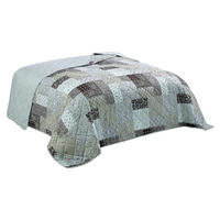 Tagesdecke Tagesdecke_Patchwork braun 220x240 - beige/braun (220,00/240,00cm)