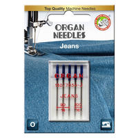 Nähmaschinennadeln silber 5 Packstücke Nähmaschinennadeln_Jeans_Organ - silber - Organ