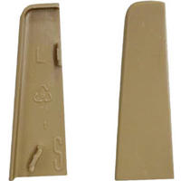 Endkappe Eiche L/B/H: ca. 1x1x5,8 cm Endkappe Eiche 58mm (2 Stück) - Eiche (1,00/1,00/5,80cm)