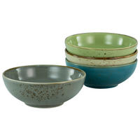 CreaTable Schüsselset Nature Collection multicolor Keramik 4 tlg. Nature Collection - multicolor - CreaTable