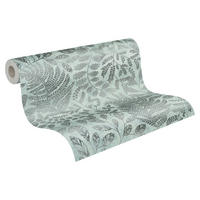 A.S.Création Vliestapete silber blau B/H/D: ca. 53x1005x8,3 cm Vliestapete - blau/silber (8,30/1005,00cm) - A.S.Creation