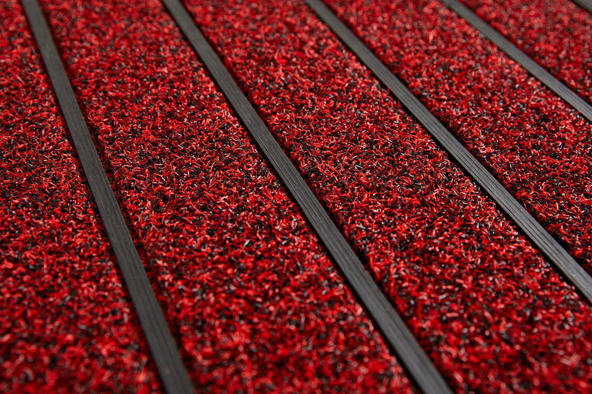 Andiamo Fußmatte Trail rot B/L: ca. 45x70 cm Trail - rot (45,00/70,00cm) - Andiamo