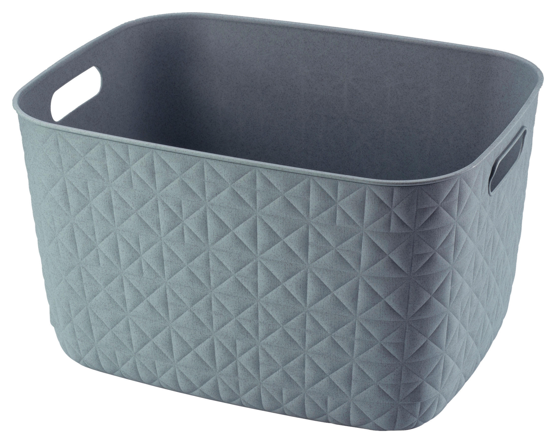 Curver Aufbewahrungskorb Softex blau B/H/L: ca. 29x22x38 cm günstig online kaufen