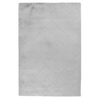 Padiro Hochflorteppich Imala 125 grau B/H/L: ca. 120x3x160 cm Imala 125 - grau (160,00/120,00/3,00cm) - Padiro