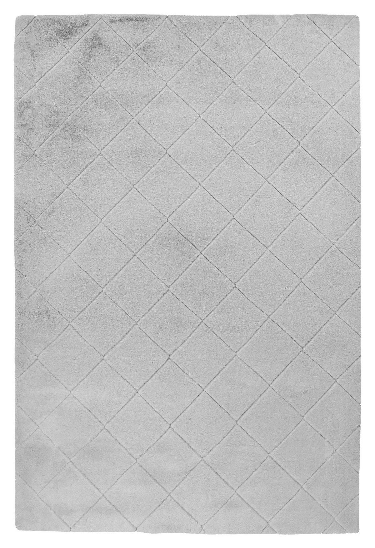 Padiro Hochflorteppich Imala 125 grau B/H/L: ca. 120x3x160 cm Imala 125 - grau (160,00/120,00/3,00cm) - Padiro
