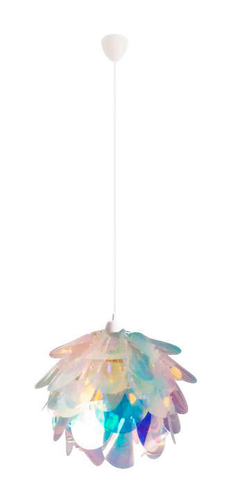 Näve Leuchten Deko-Pendelleuchte NV6117430 bunt Kunststoff B/H/T/L: ca. 41x108,5x41x67 cm E27 1 Brennstellen Fora - bunt (67,00/41,00/108,50cm) - Näve Leuchten