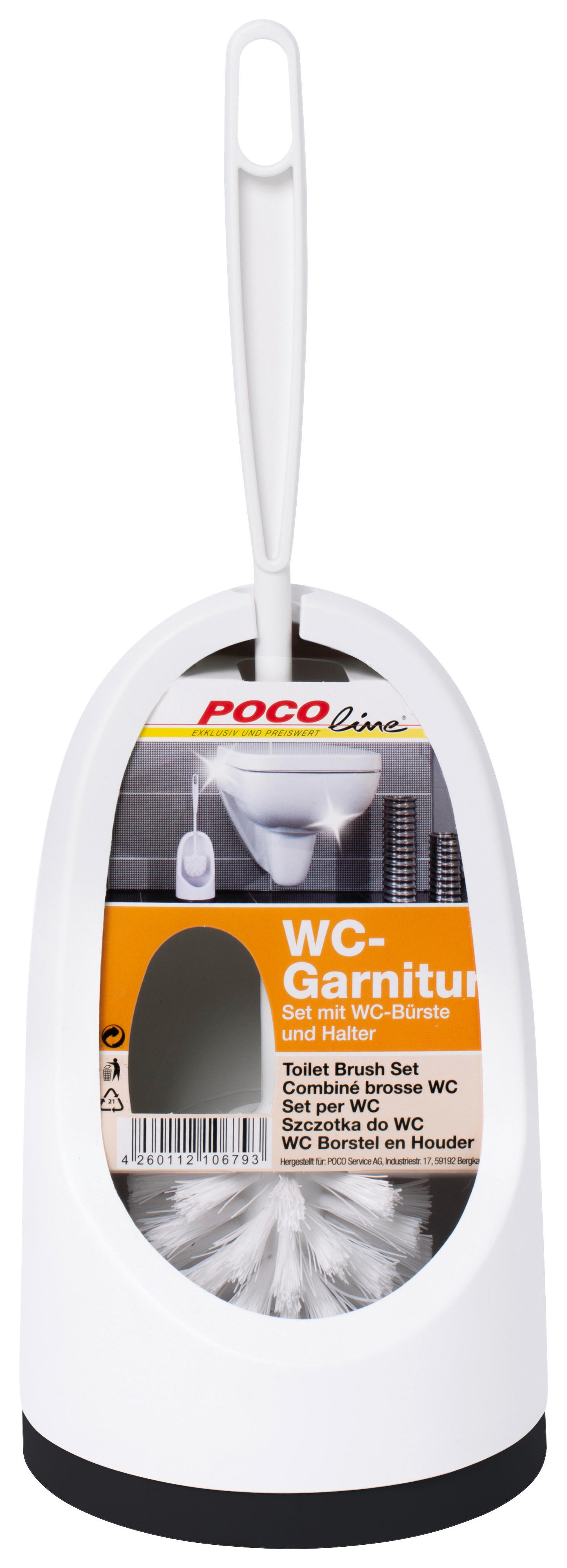 WC-Garnitur weiß Kunststoff WC-Garnitur_hängend_POCOline - weiß (14,00/14,00/40,00cm) - POCOline