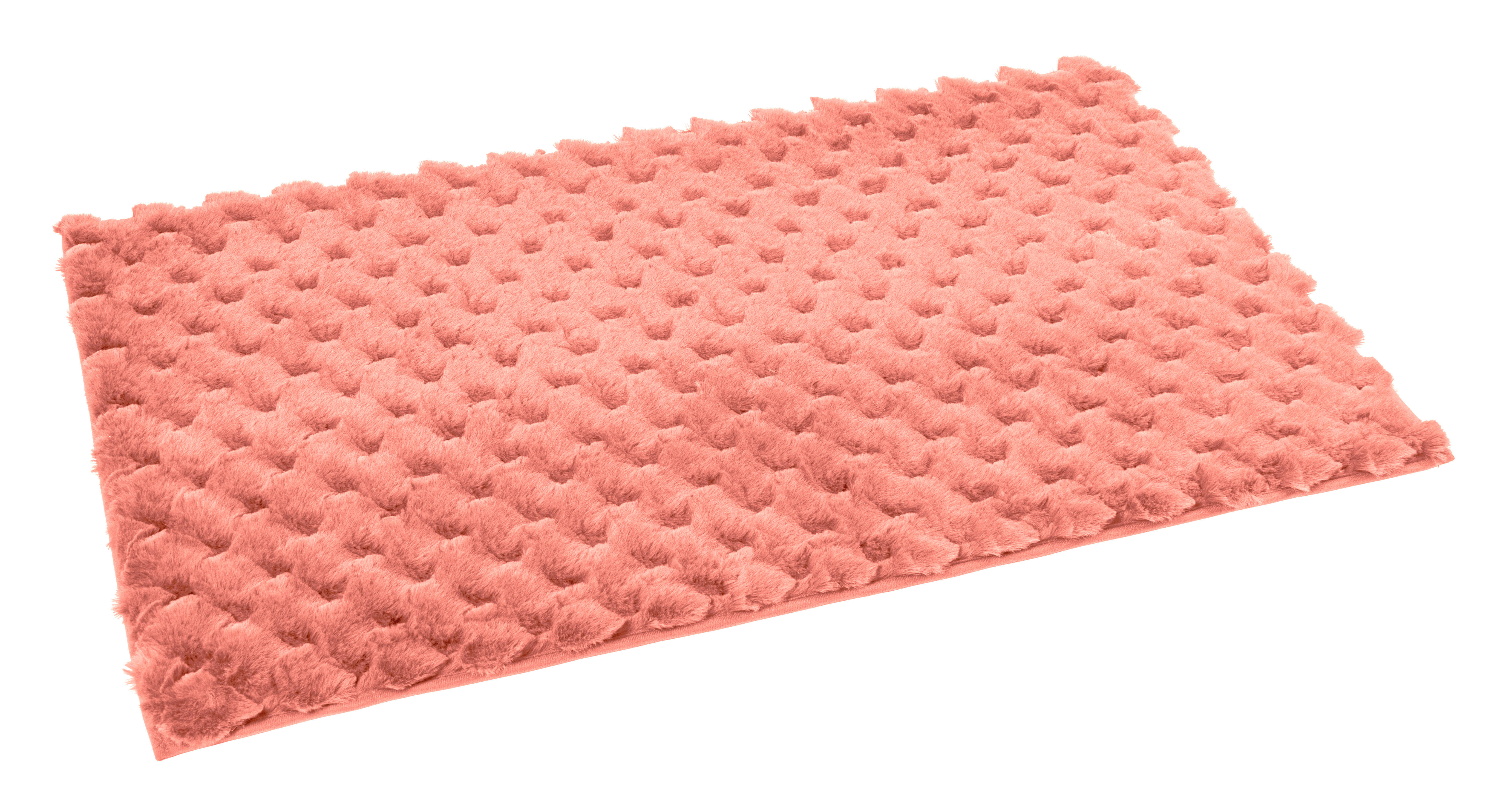 Badematte Wabe Wabe - koralle (100,00/60,00cm)