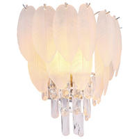 GLOBO Wandleuchte Chrom Rauch Metall Kunststoff B/H/T: ca. 35,5x40x20,5 cm E14 3 Brennstellen DALTON - Chrom/Rauch (35,50/40,00/20,50cm) - GLOBO